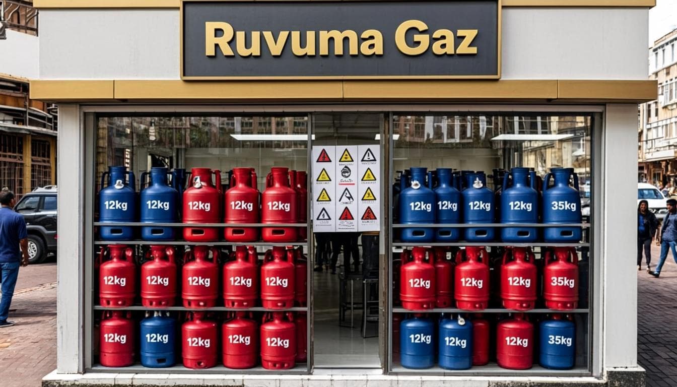 Ruvuma Bonbonnes de Gaz — Réseau Domestique