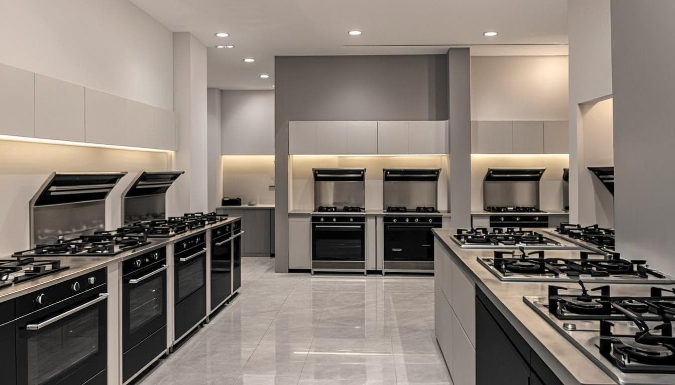 Showroom produits gaz