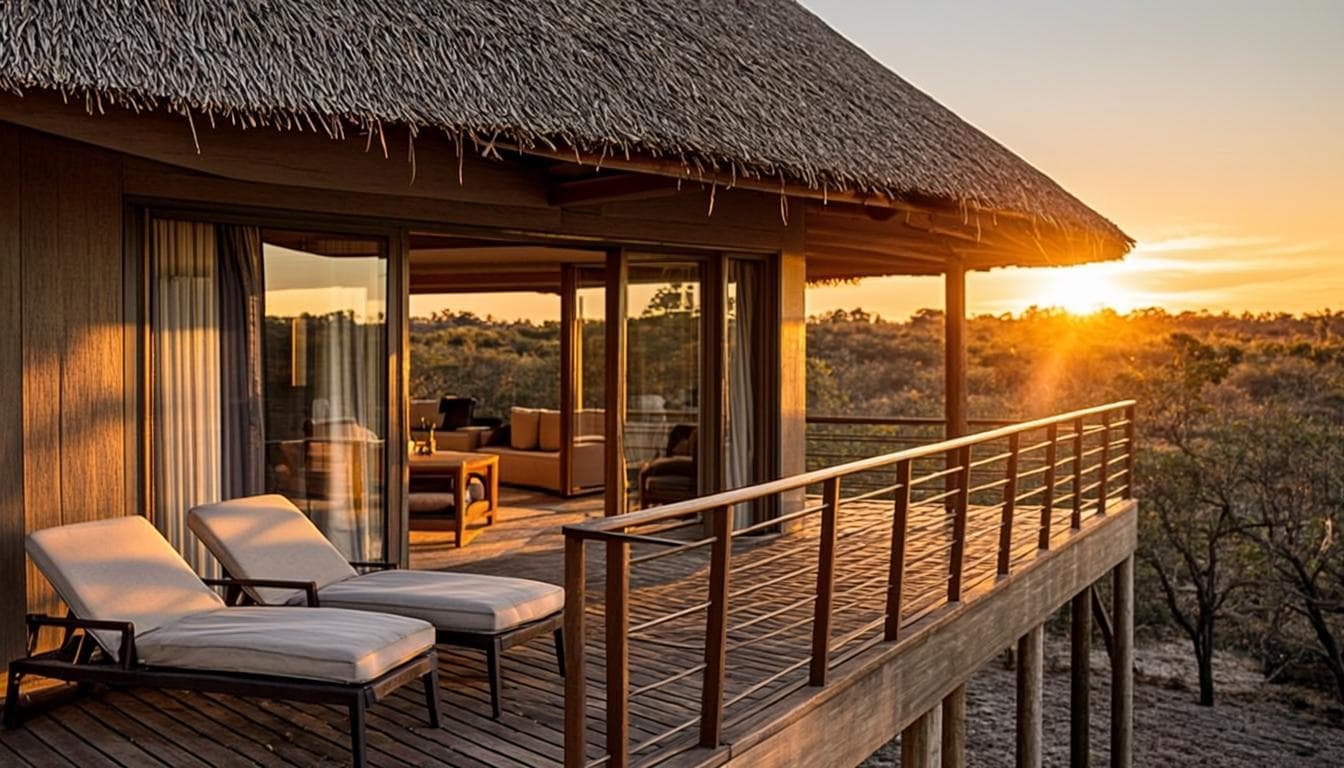 Bungalow safari extérieur