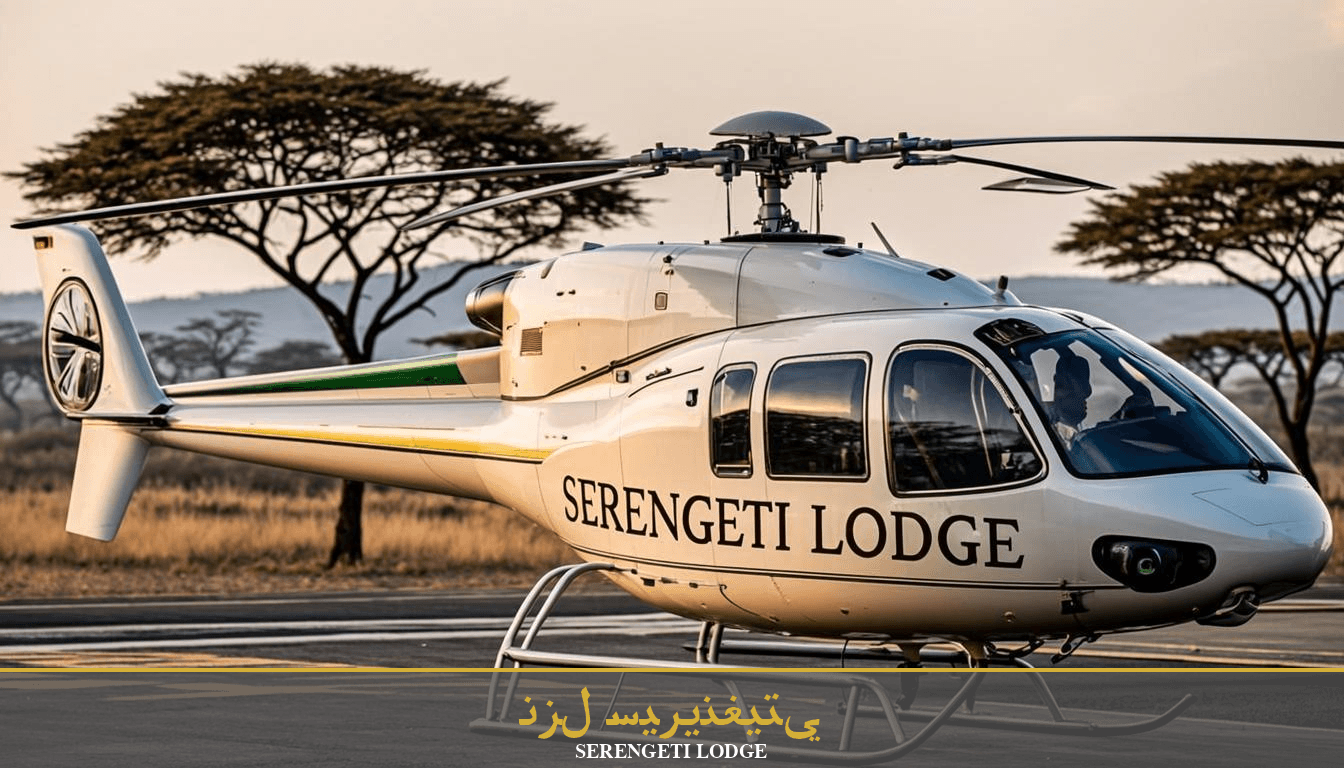 Hélicoptère EC130 — Serengeti Lodge