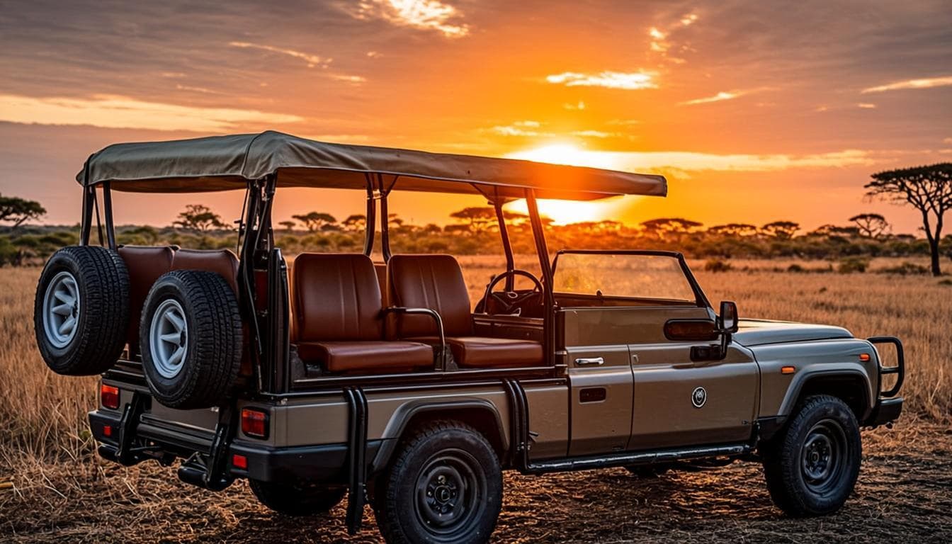 Véhicule safari 4x4