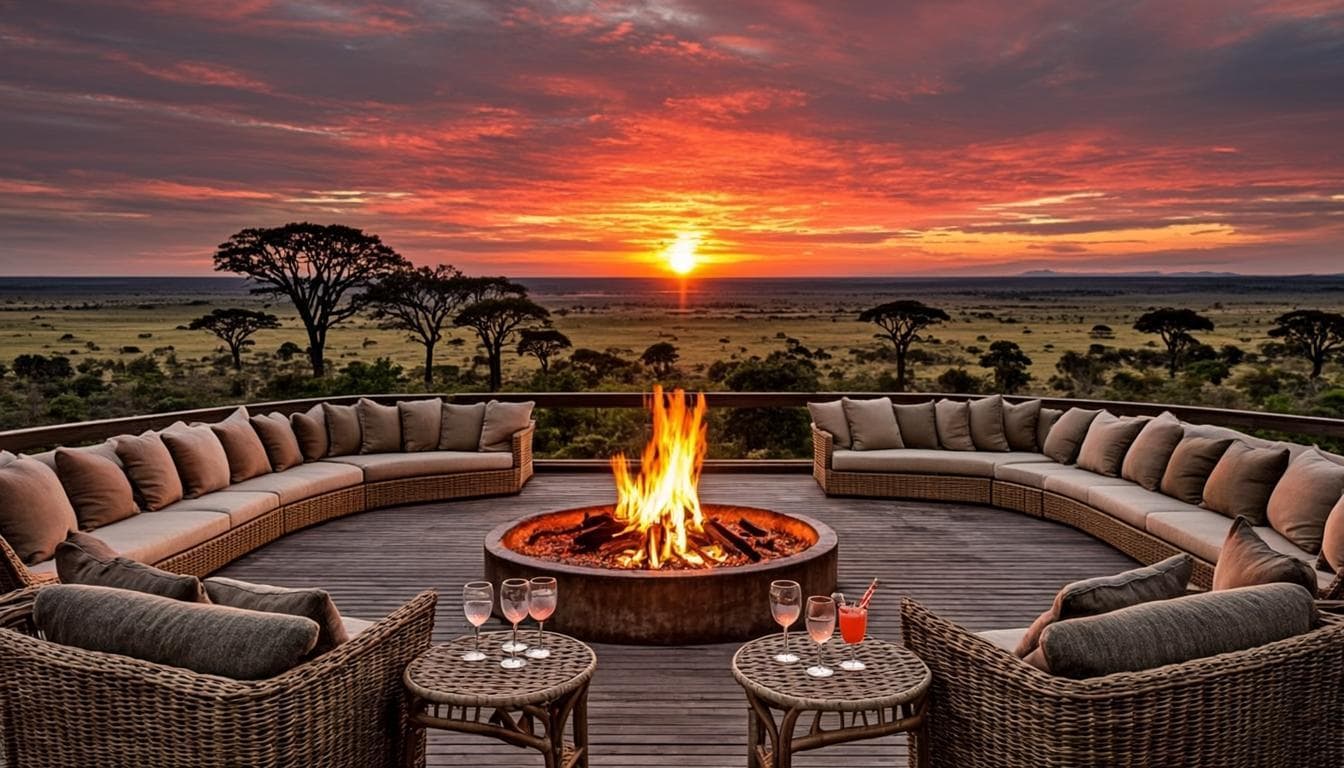 Sunset bar terrace