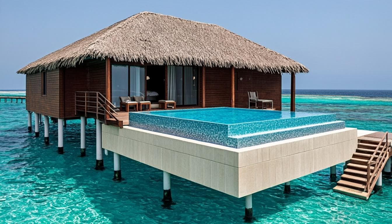 Villa sur pilotis