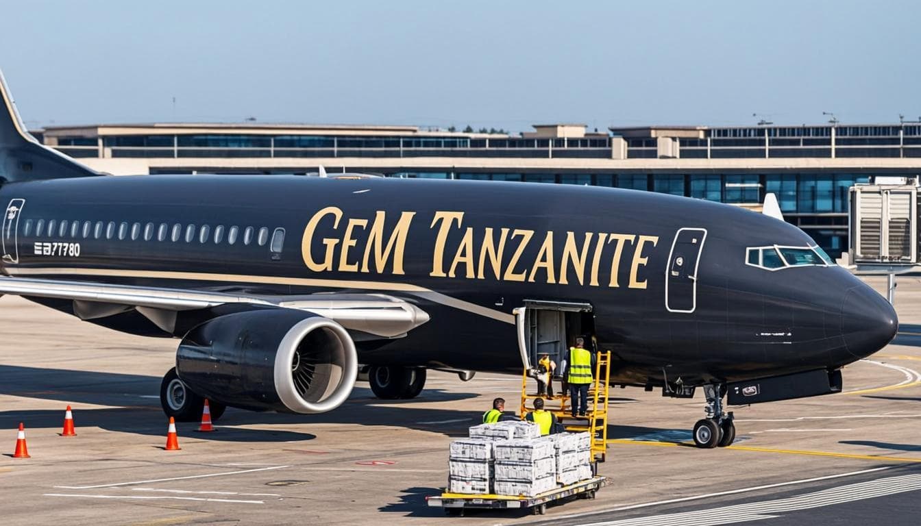Avion Cargo Boeing 737-800F — Gem Tanzanite